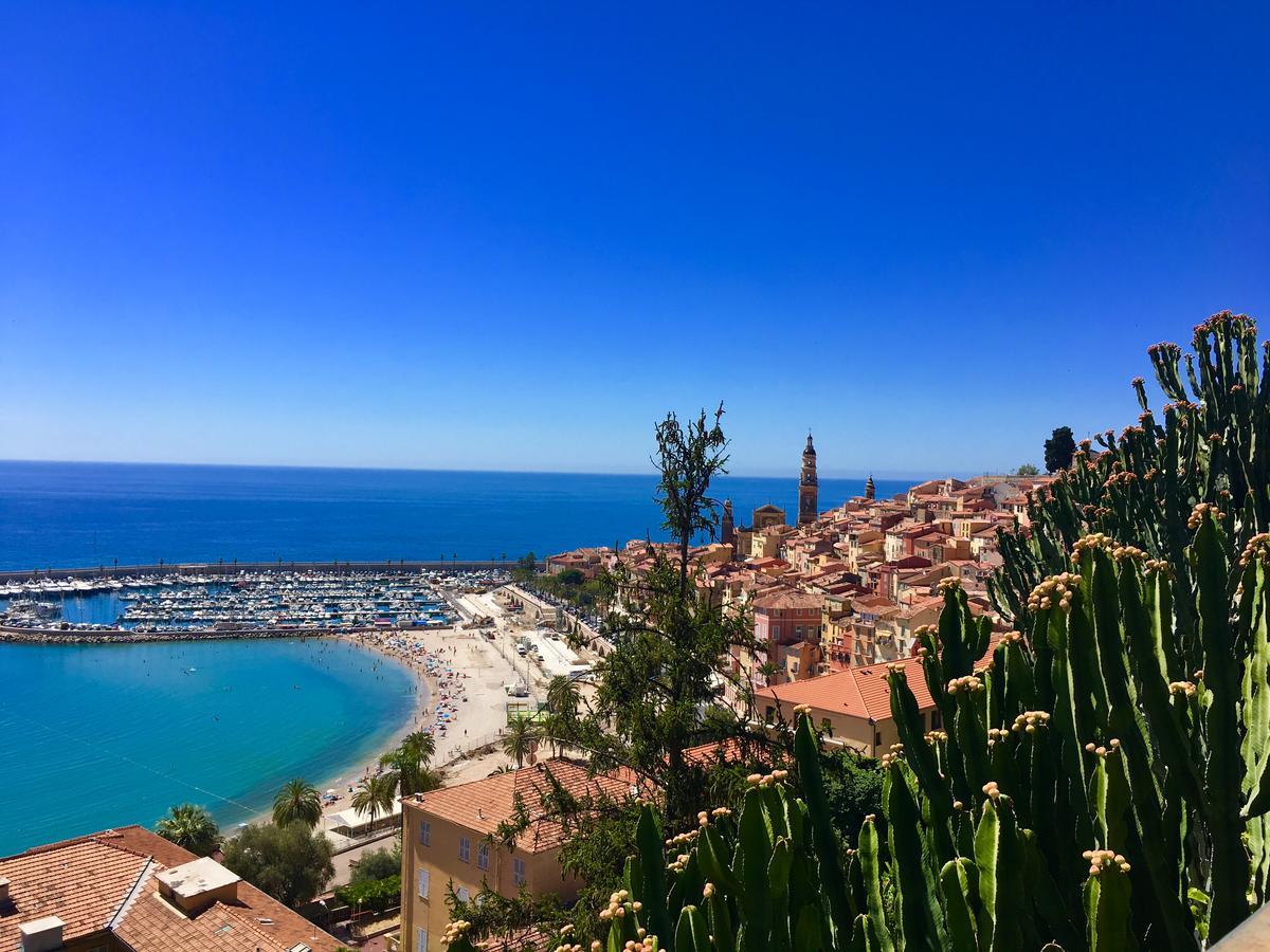 Les Glycines Apartamento Menton Exterior foto
