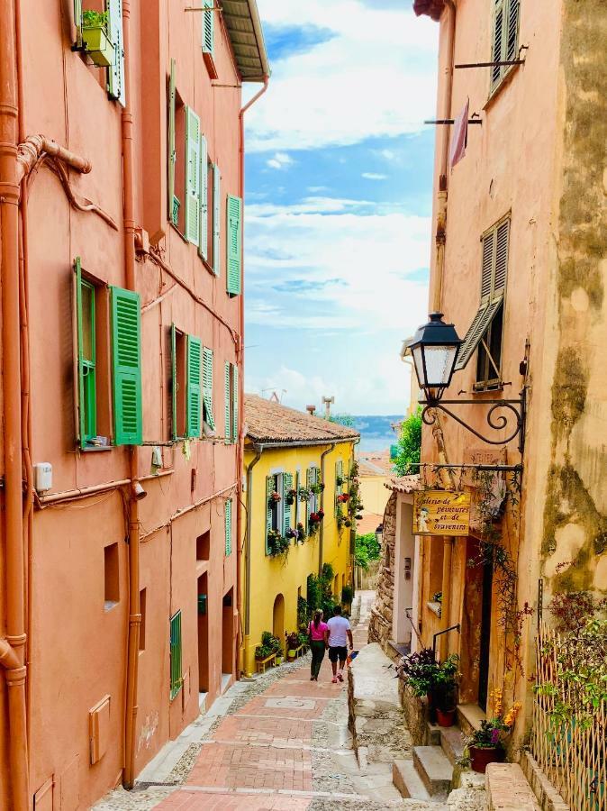 Les Glycines Apartamento Menton Exterior foto