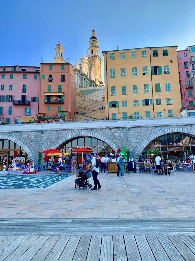 Les Glycines Apartamento Menton Exterior foto