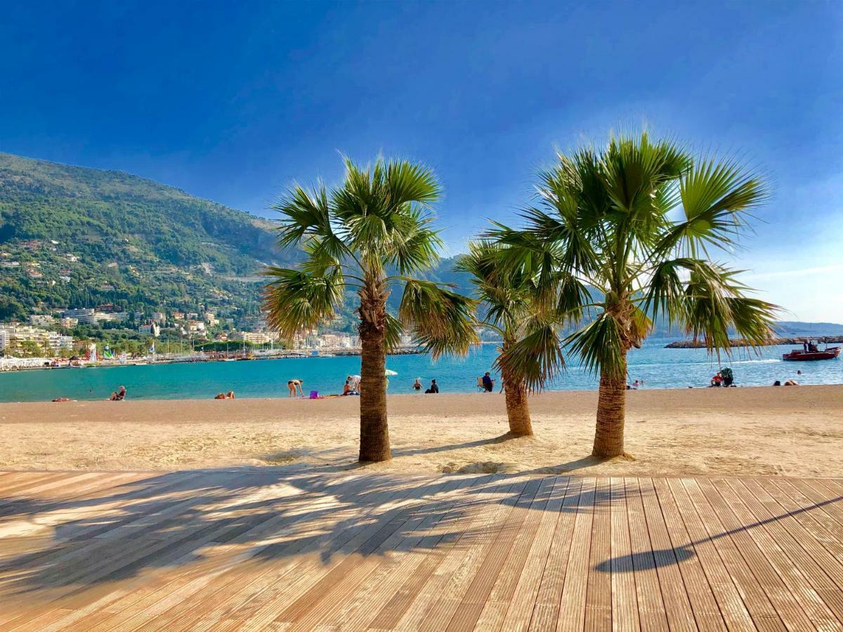 Les Glycines Apartamento Menton Exterior foto